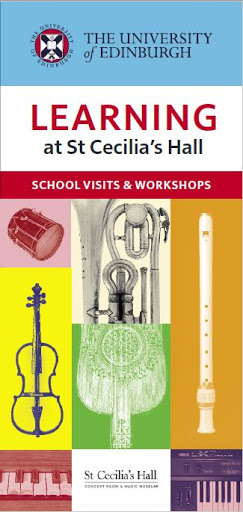 Example of one of St Cecilia's Halls school learning brochures